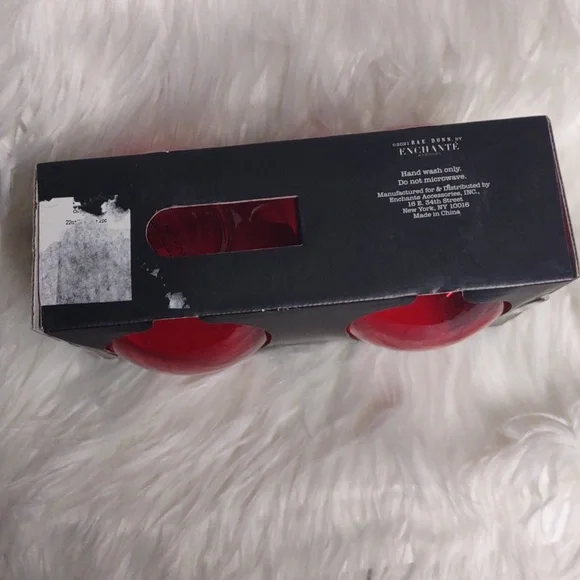 Rae Dunn Mr And Mrs Claus Stemless Glasses - Picture 5 of 6